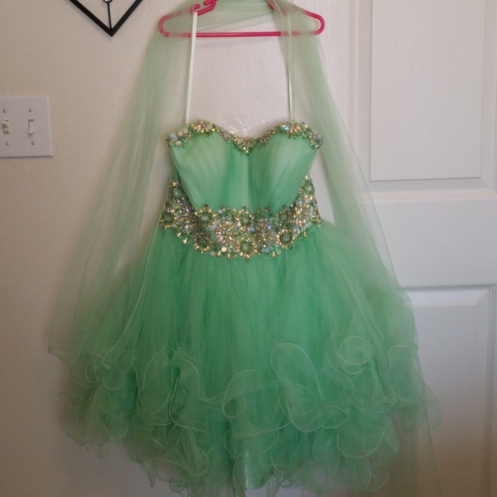 Diamond sequins dress
